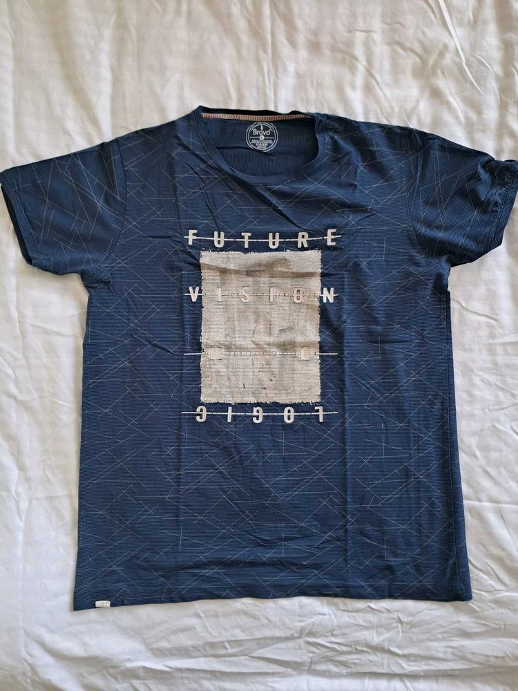 Men's Navy Blue T Shirt
