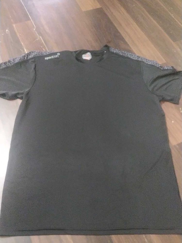 Men's Black Sport T-Shirt