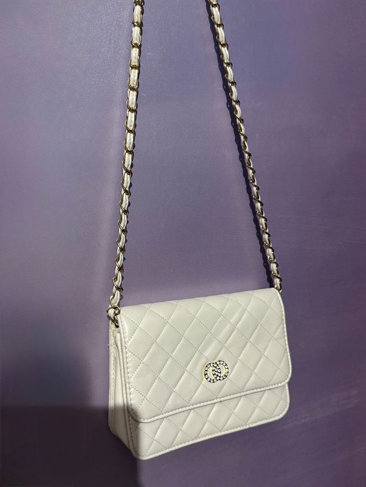 Chic Quilted Chain Shoulder Bag