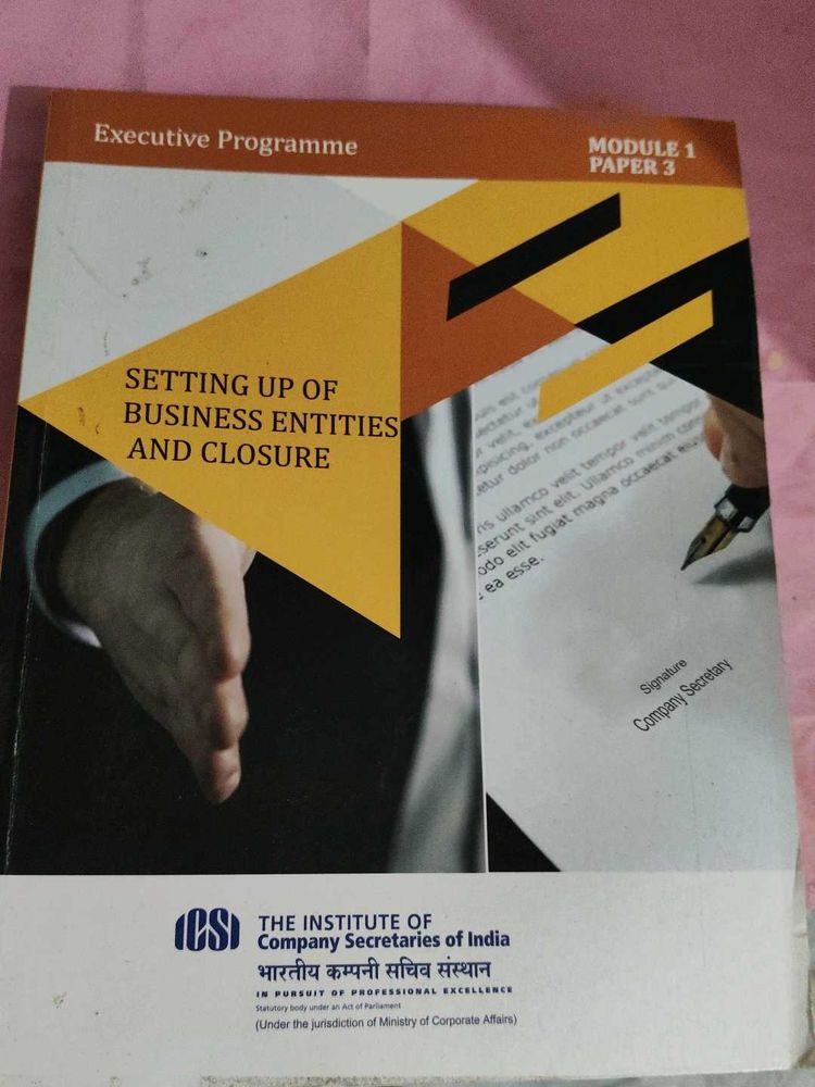 Executive Programme: Setting Up Business Entities