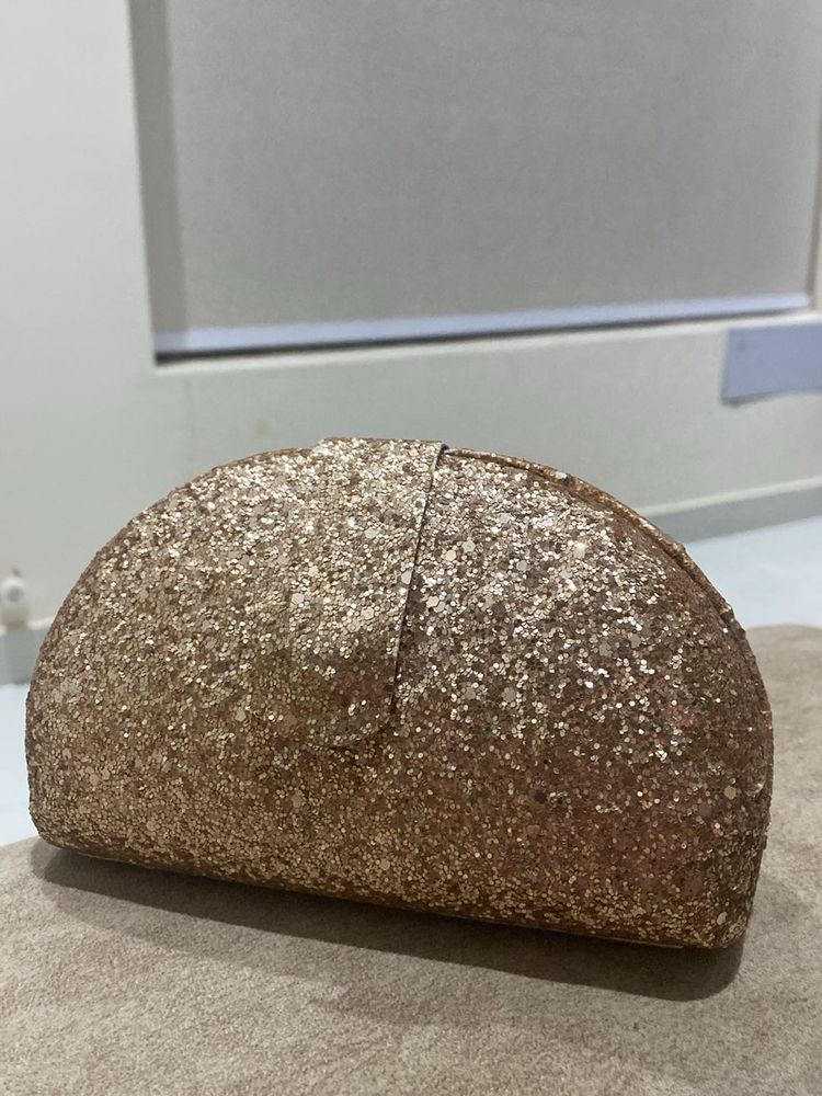 Sparkling Gold Clutch