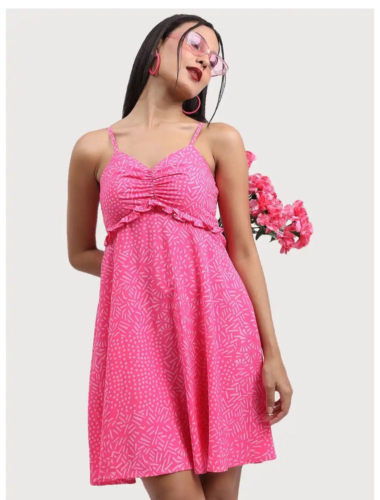 Vibrant Pink Summer Dress
