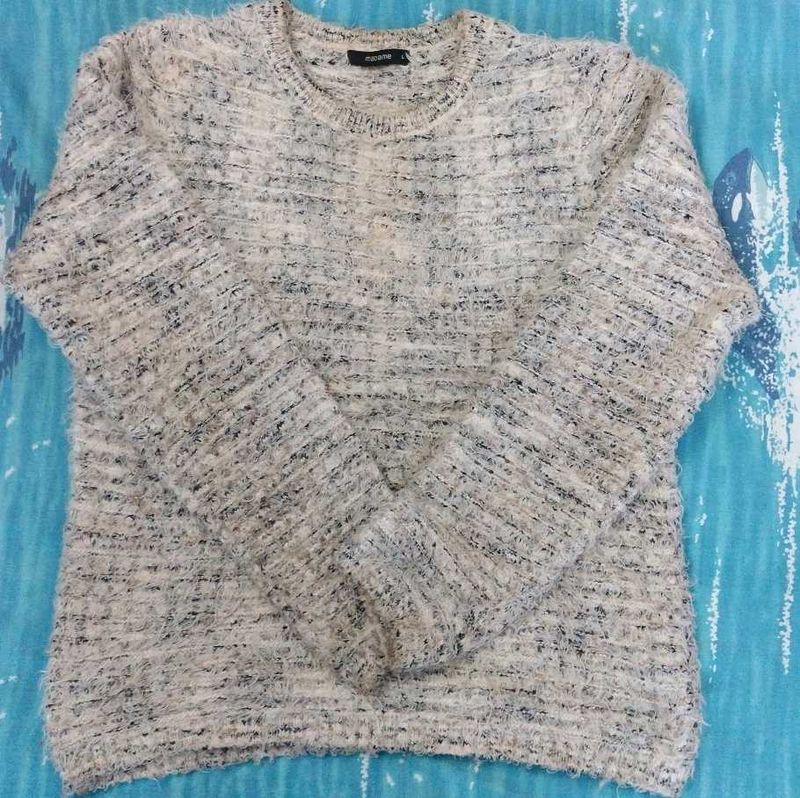 Textured Knit Sweater