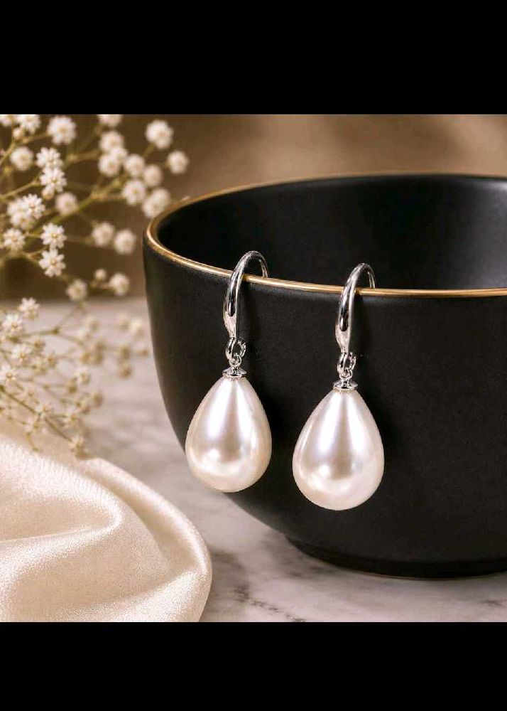 Elegant Pearl Drop Earrings combo