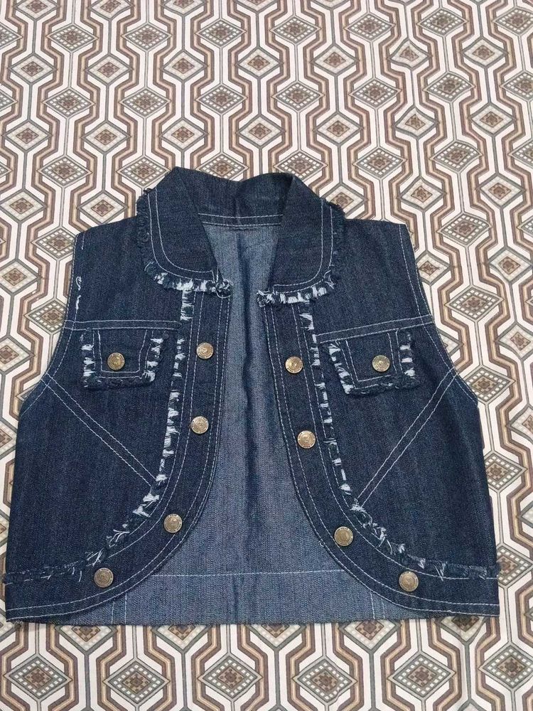 Denim Vest for Women