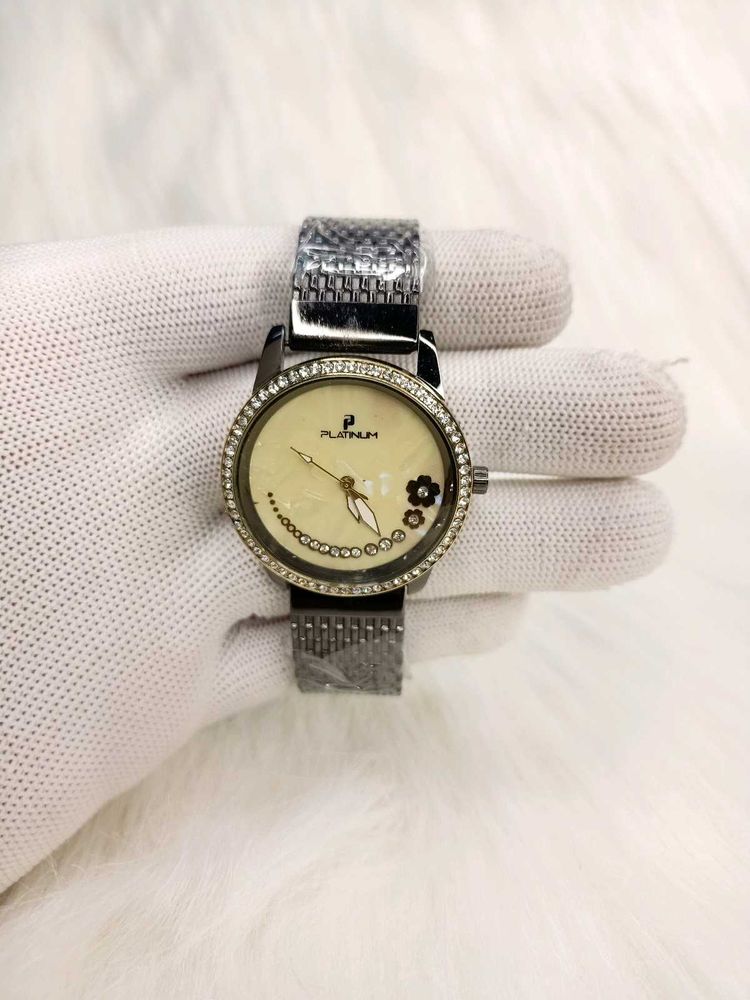PLATINUM Women Embellished Dial &amp;