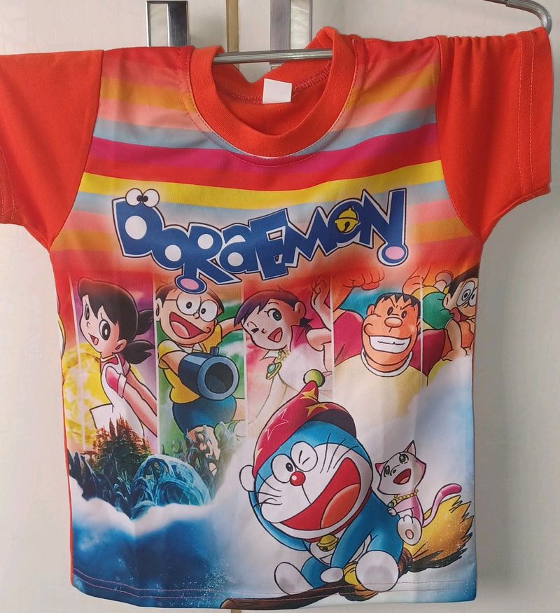 Doremon Tshrt For Boys
