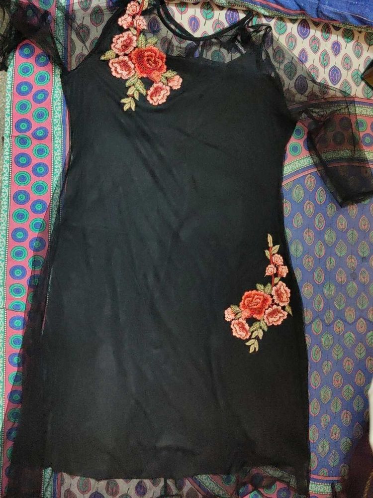 Dress With Embroidery