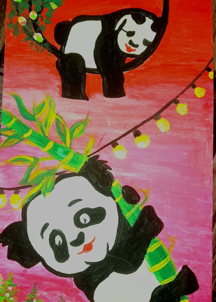 🐼 Pandas Art Work