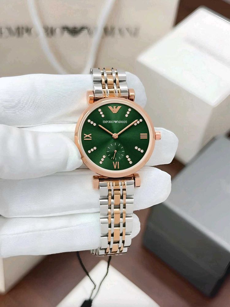 Emporio Armani Watch - Elegant Green Dial