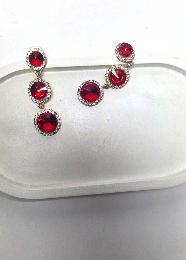 Stunning Red Jewelery Set