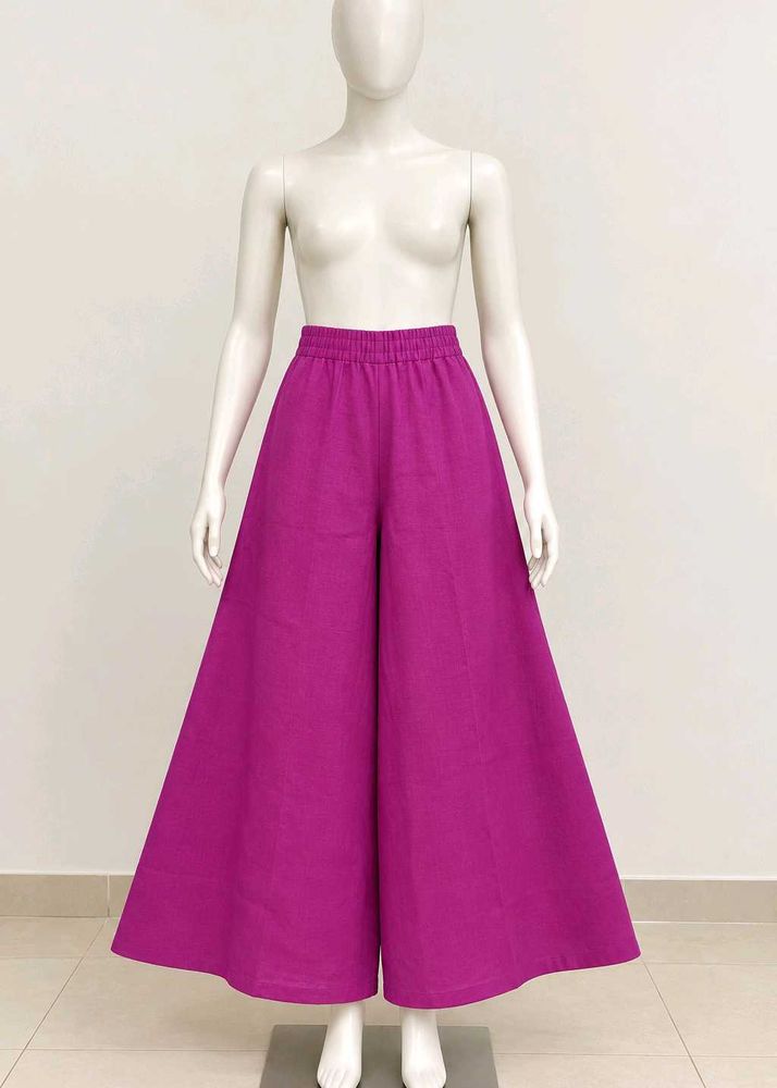 Vibrant Magenta Palazzo Pants