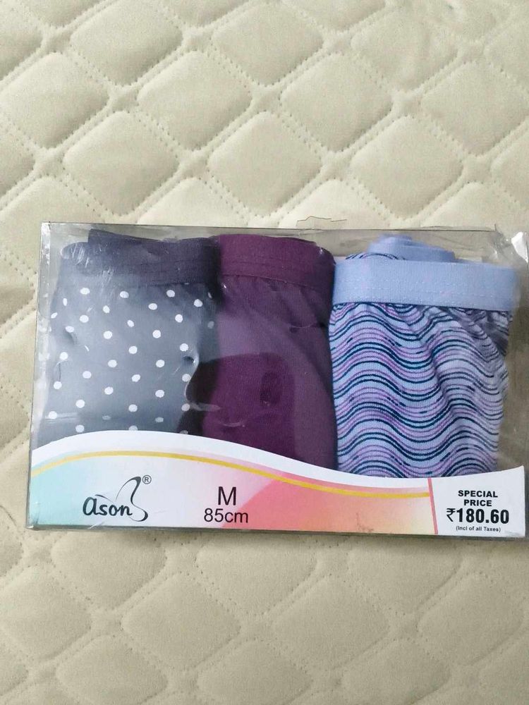 Ason Women's Briefs - Pack of 3