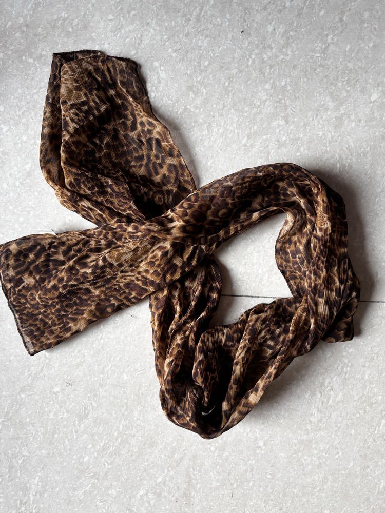 Animal Print Scarf