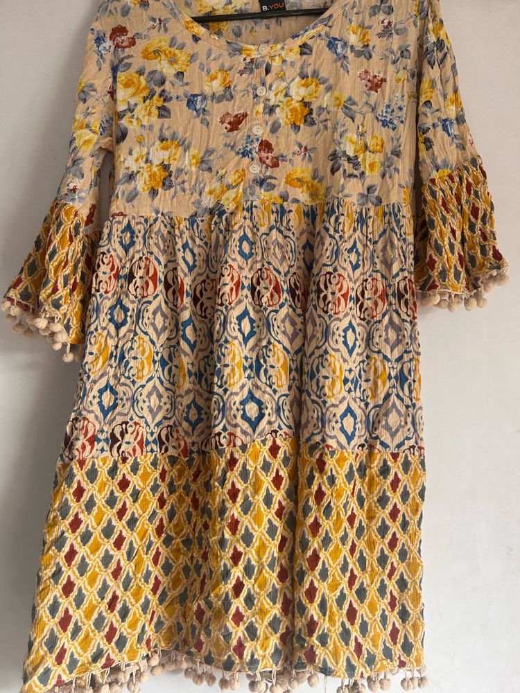 Peplum Style Kurta