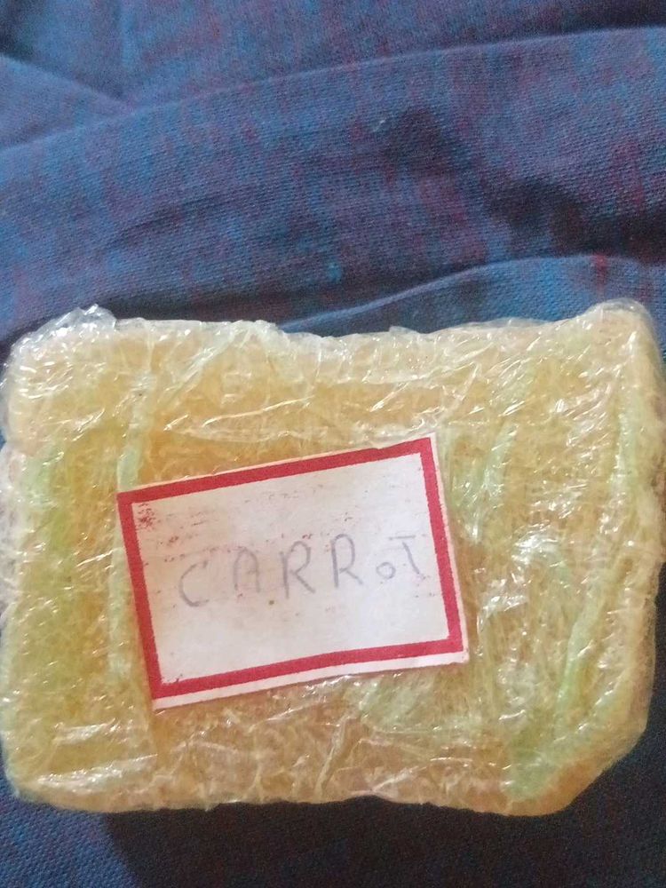 Handmade Carrot Soap donation