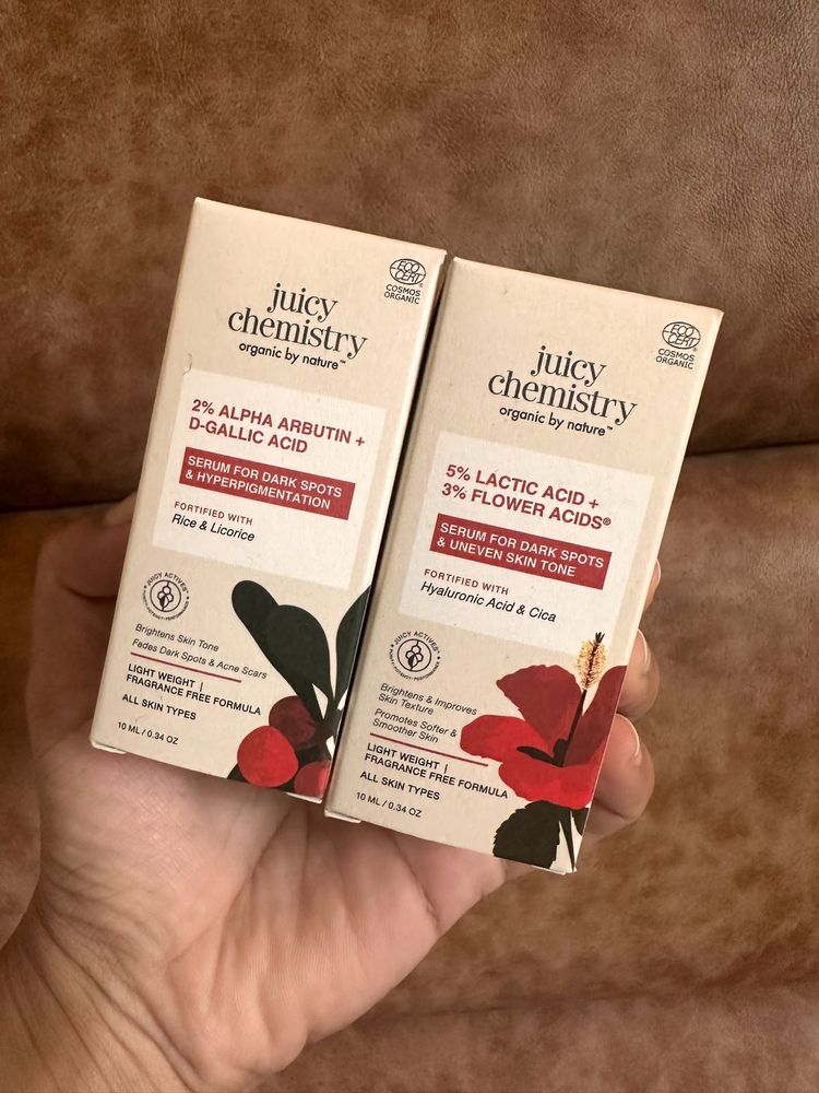 Sealed/Unused - 2 Juicy Chemistry Serums