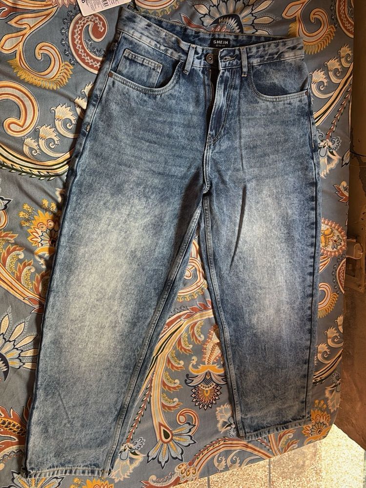 SHEIN Acid Wash Jeans