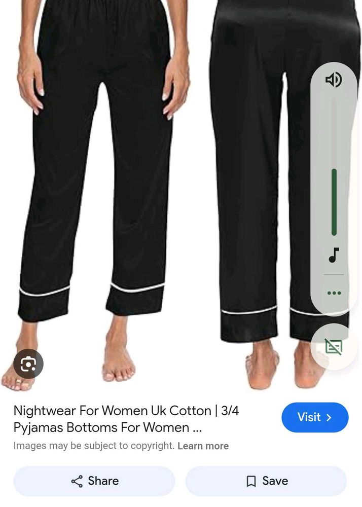Satin Pajama Pants gift one top 🎁