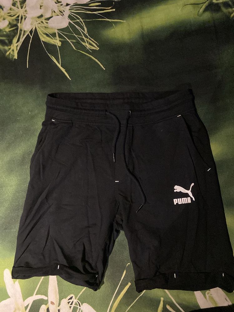 Black PUMA Shorts