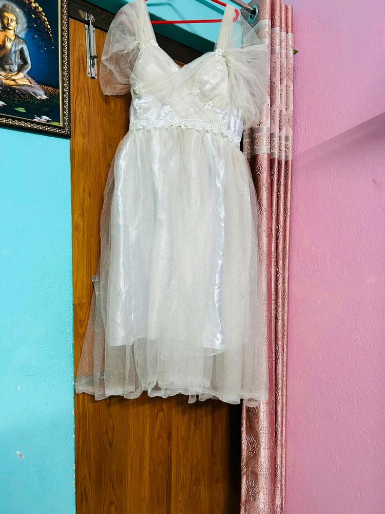 Off White Gown