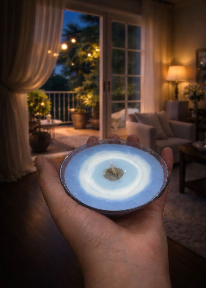 new Unique Handcrafted Candle