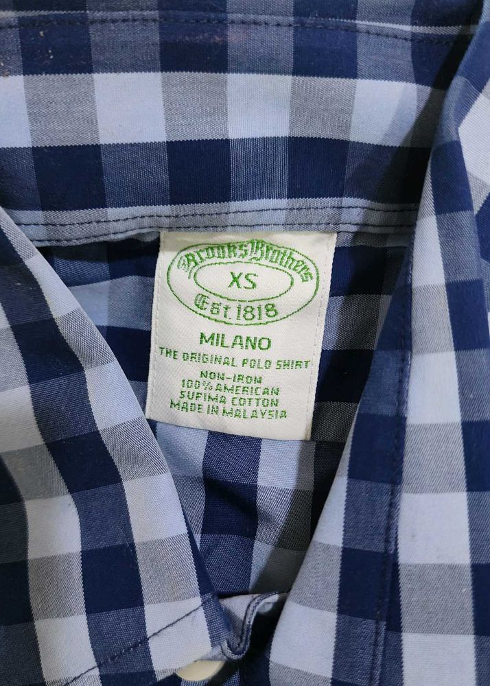 Brooks Brothers Gingham Polo Shirt
