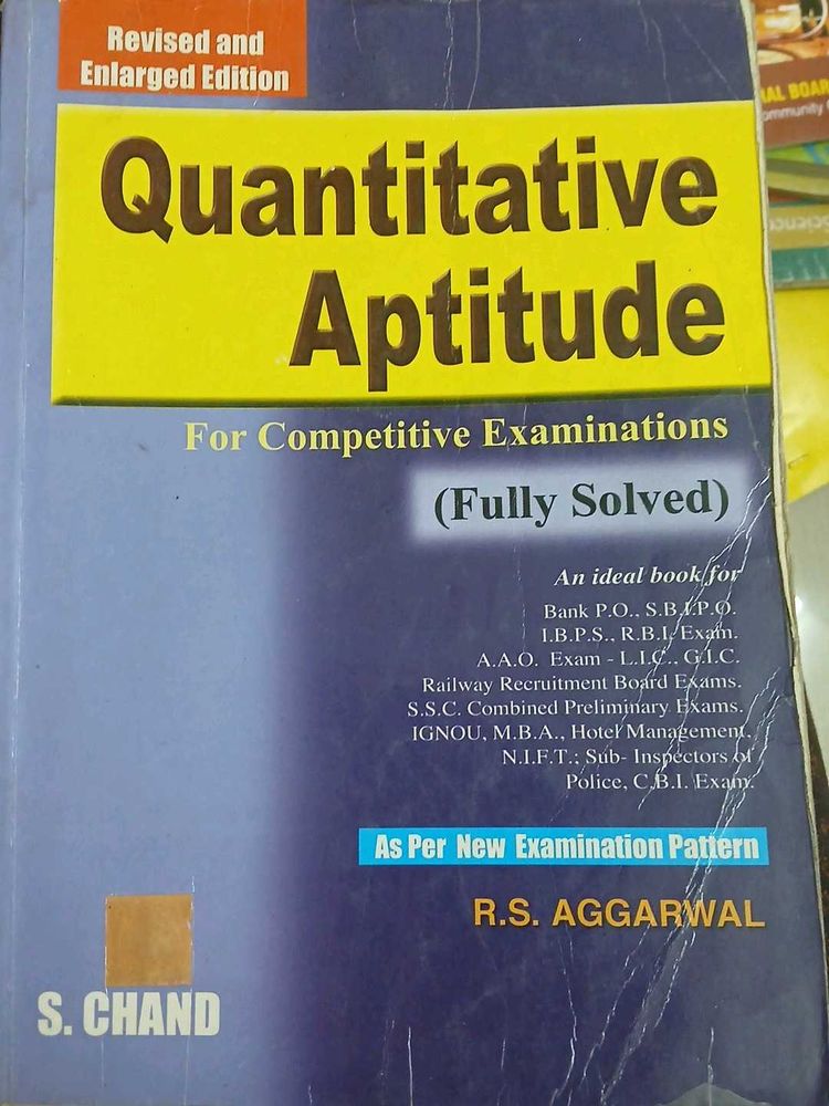 Quantitative Aptitude for Competitive Exams