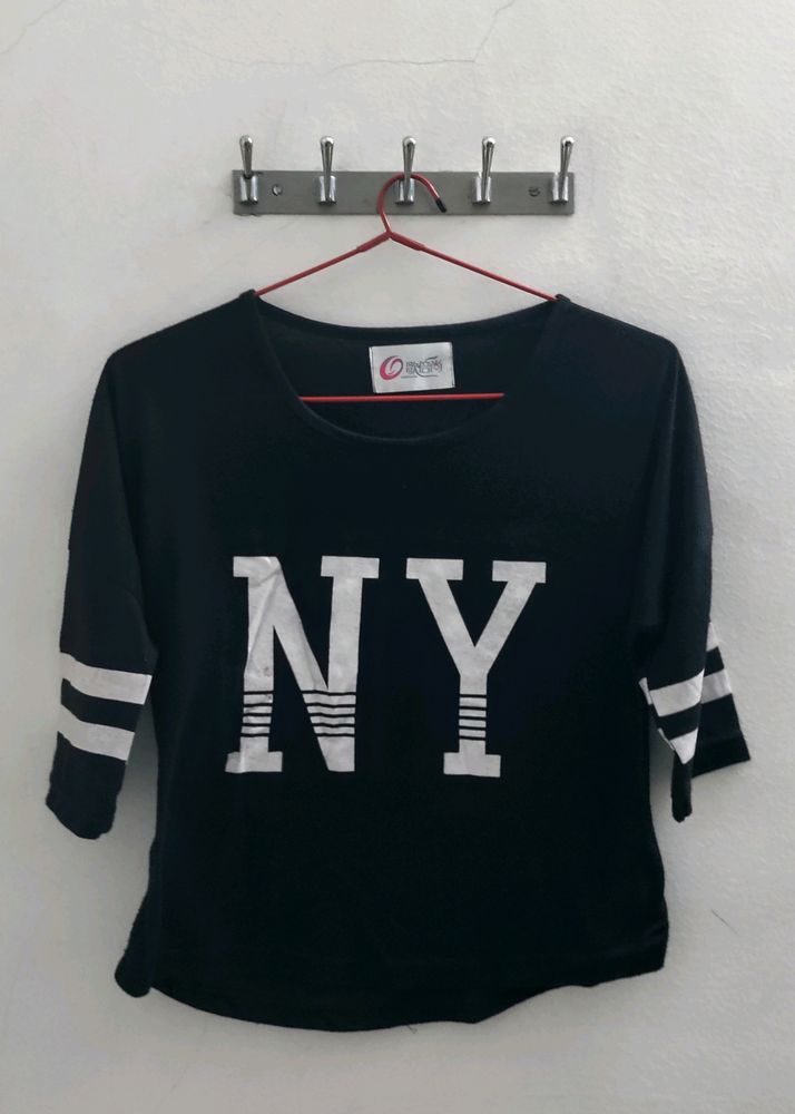 Black Crop Top