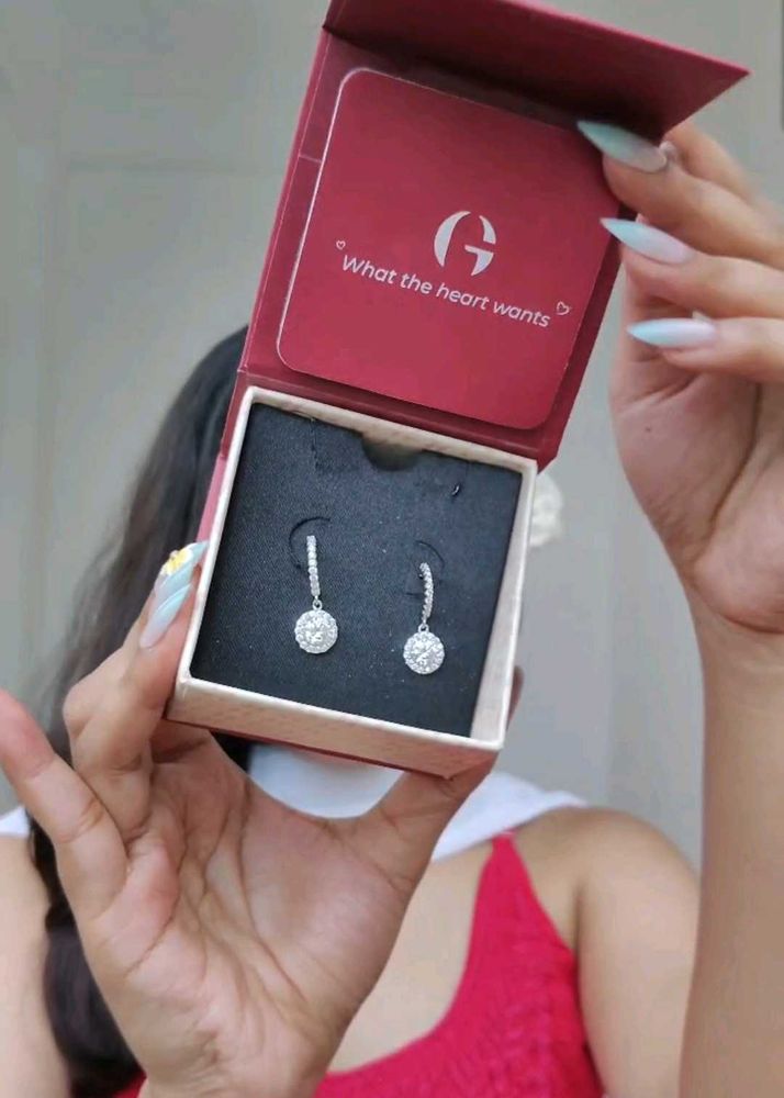 Sparkling Drop Earrings