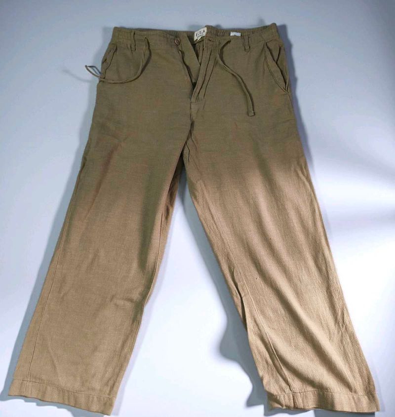 Comfortable Khaki Drawstring Pants