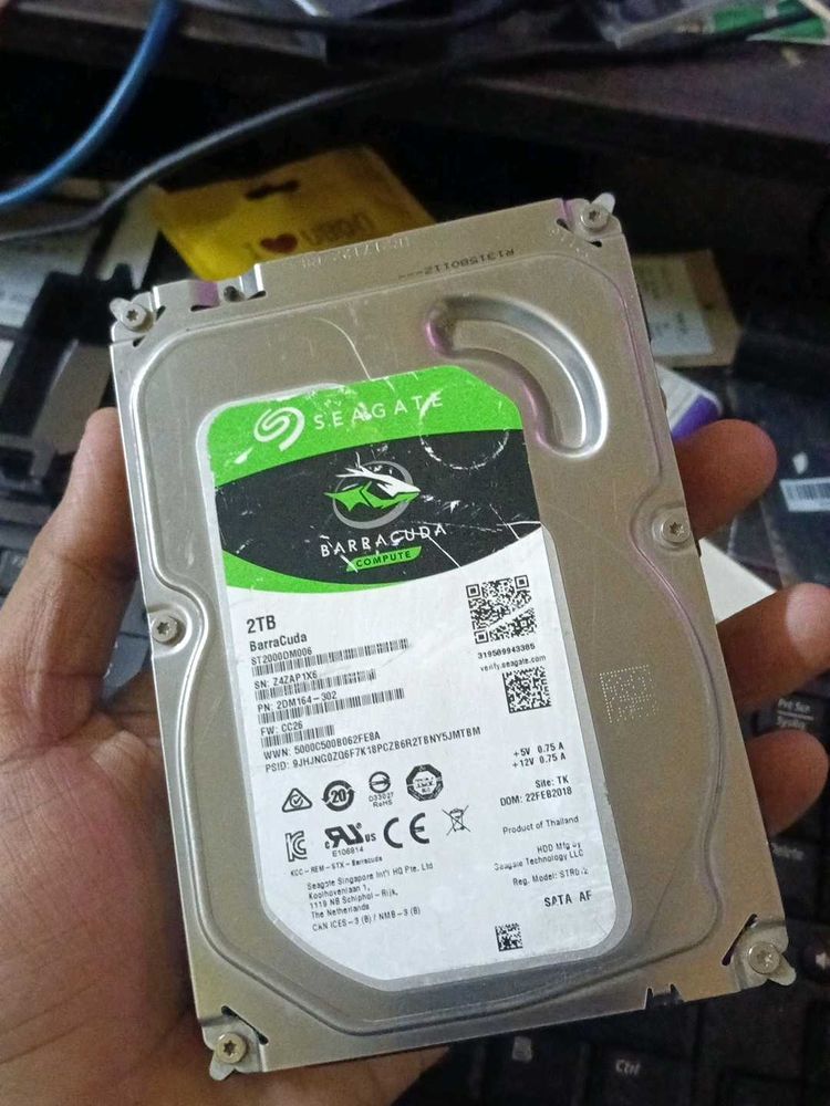 Seagate BarraCuda 2TB Internal HDD high per..