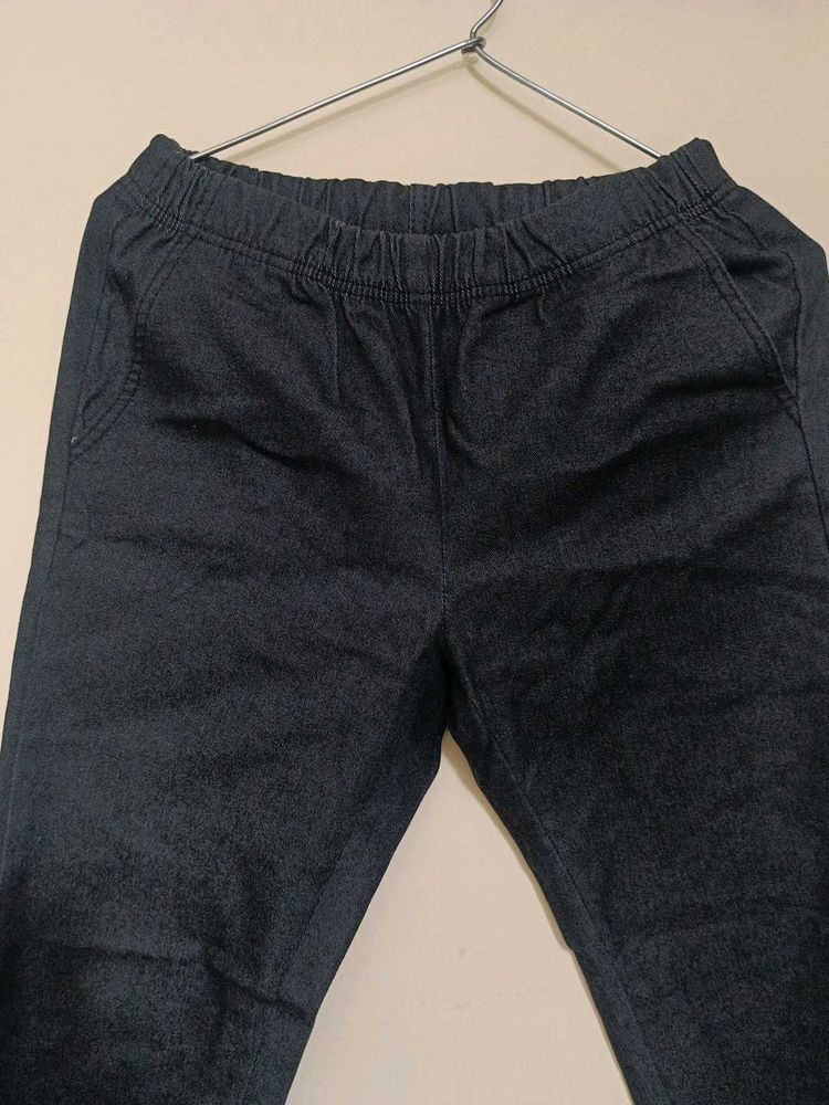 Dark Wash Denim Pants