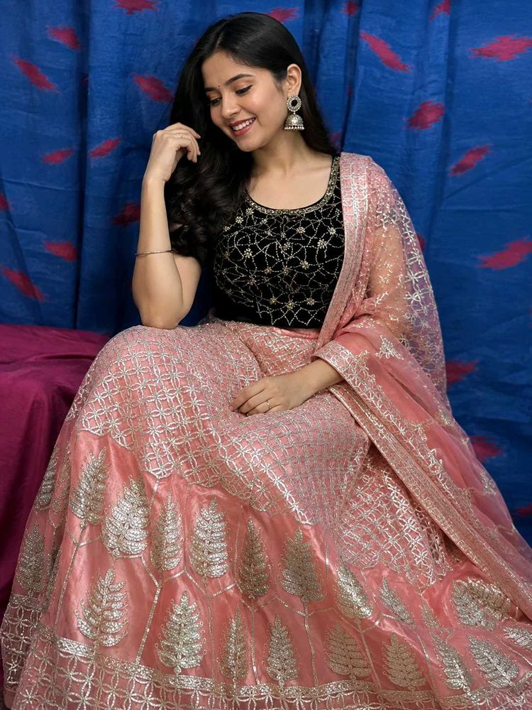 Stunning Embroidered Lehenga Choli