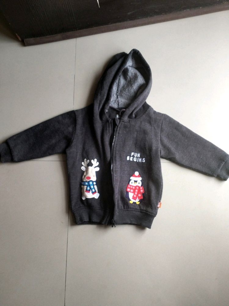 Fleece Lined Unisex Christmas Hoodie