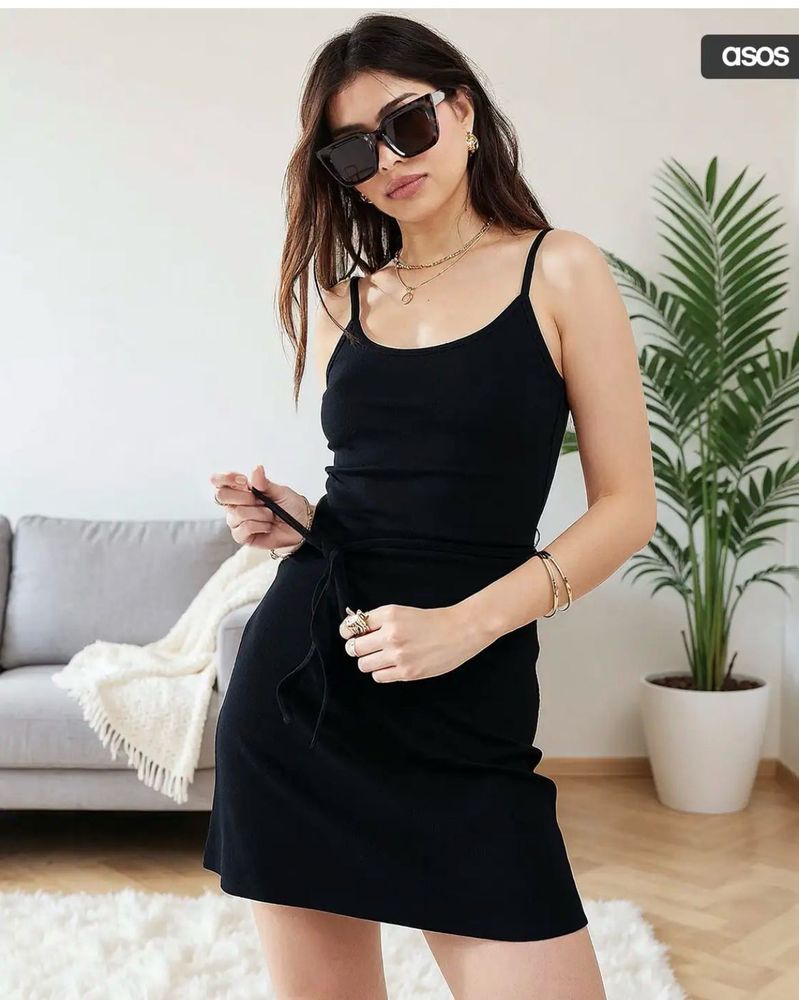 ASOS Design cami skater mini dress
