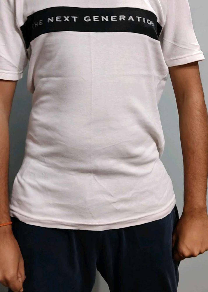White Graphic T-Shirt