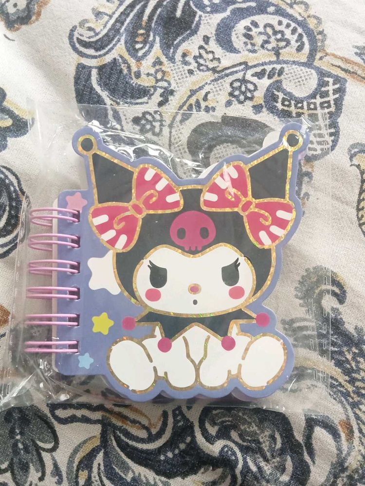 Very Cute Kuromi Sanrio Miniature Notebook