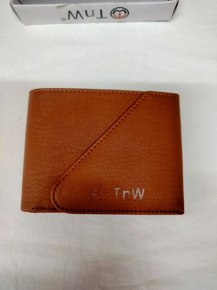 Leather Brown Men Wallet Purse