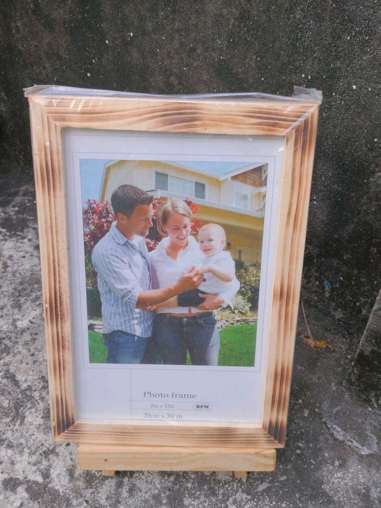 Wooden Photo Frame with stand
