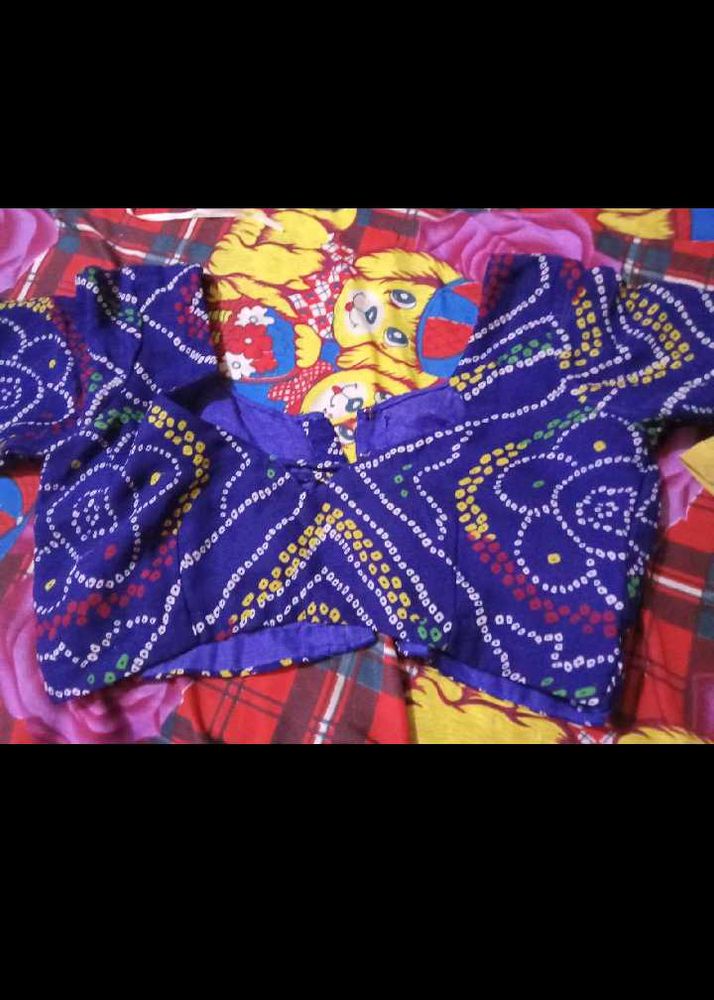Designer Indian Bandhani Blouse