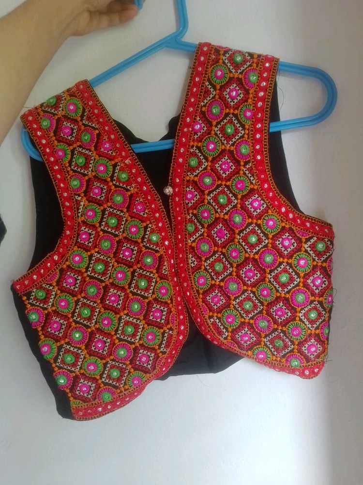 Embroidered Nehru Jacket Vest