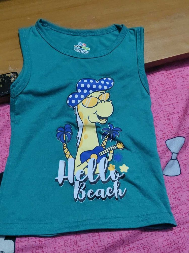 Cute Dinosaur Beach Tank Top