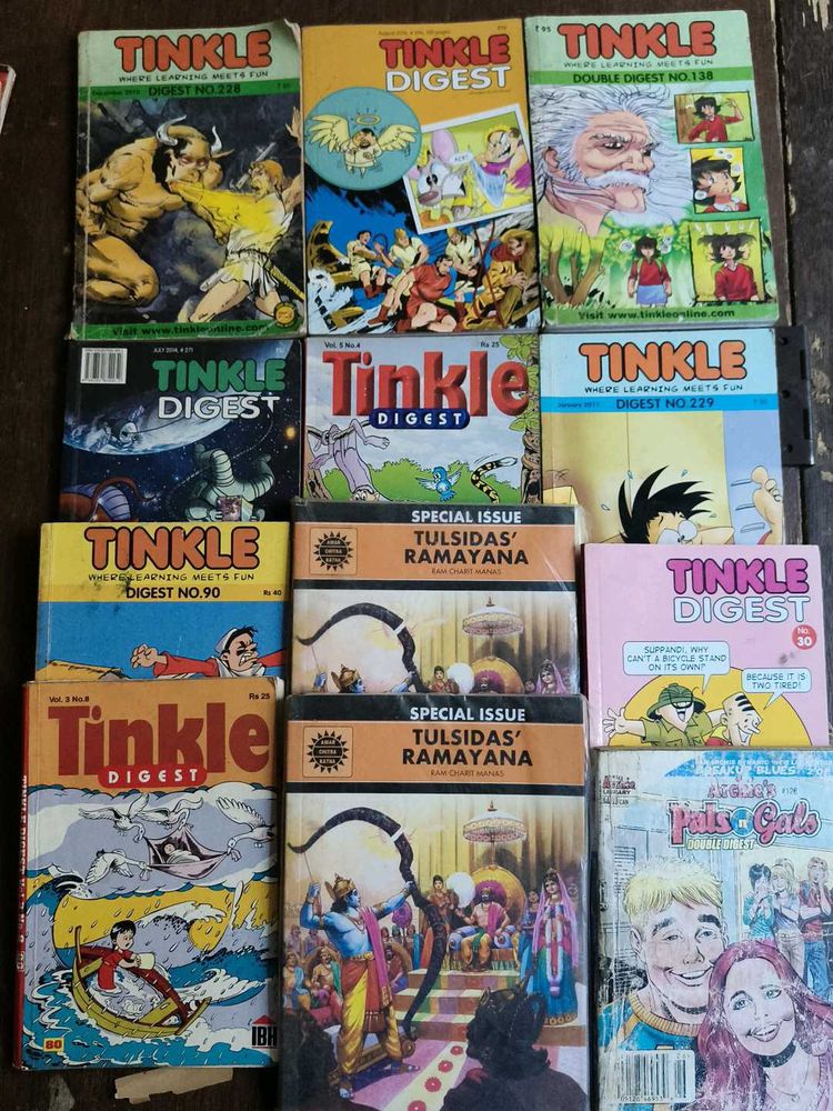 Vintage Tinkle Comic Collection