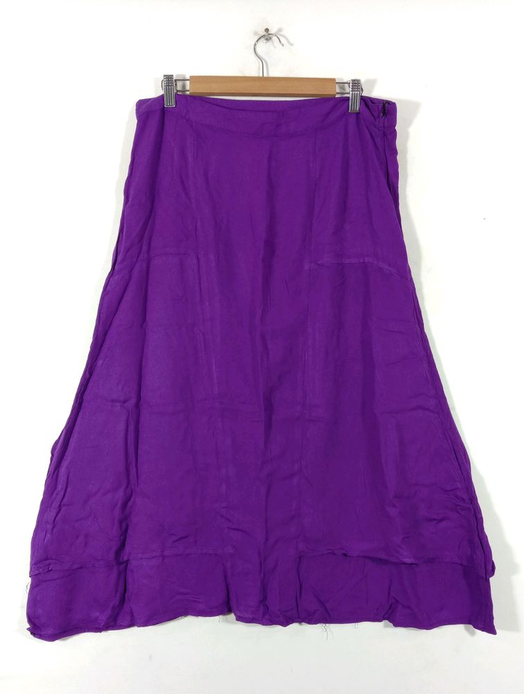 Purple Casual Ethnic Shirt (Women's)