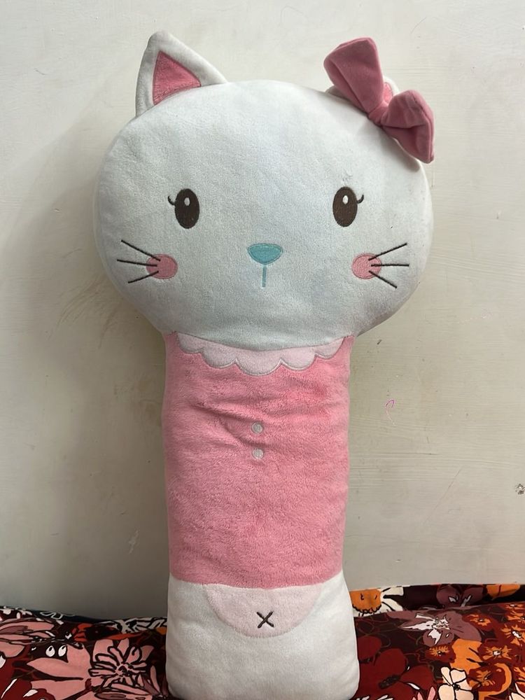 Cute Cat Plush hanger on curtain