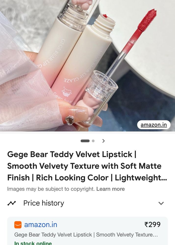 Cute Bear Lip Gloss