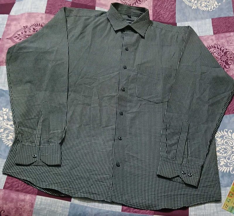 Classic Plaid Button-Down Shirt