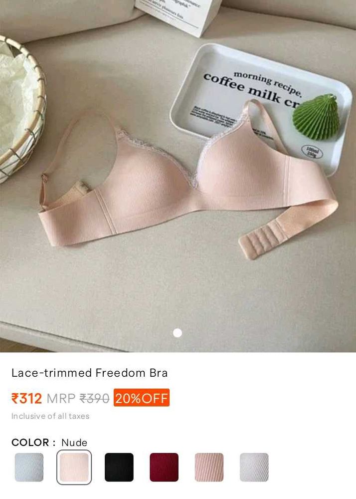 SAVANA PADDED FREEDOM BRA UNUSED WITH TAG