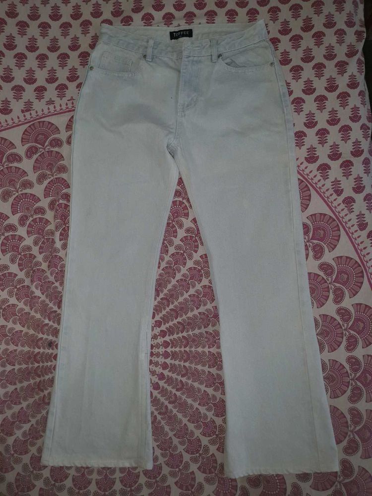 TOFFEE || Ice Blue Jean Custom Made Bootcut
